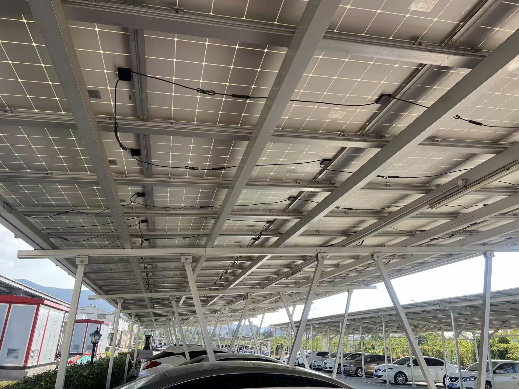 Alüminyum alaşımlı su geçirmez carport'un işlevi