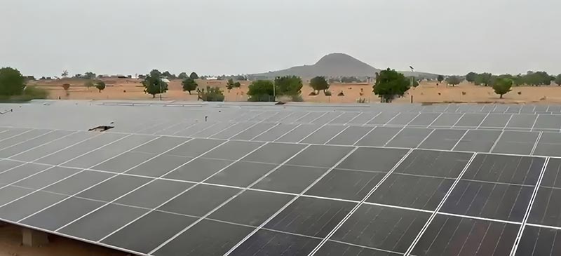 Afrika'da 1,6 MW Güneş Enerjili Montaj Projesini Başarıyla Teslim Etti