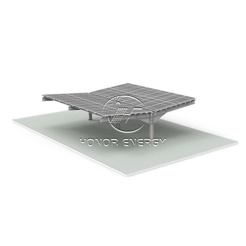 Çift Kanatlı Güneş Carport Mount
