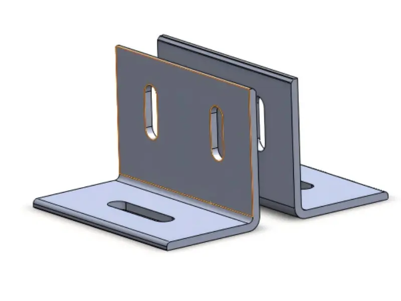 Çift Delikli Çelik Güneş Tabanı