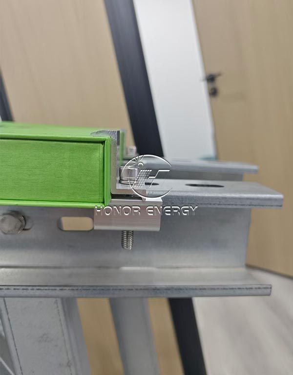 No Drill Solar end clamp