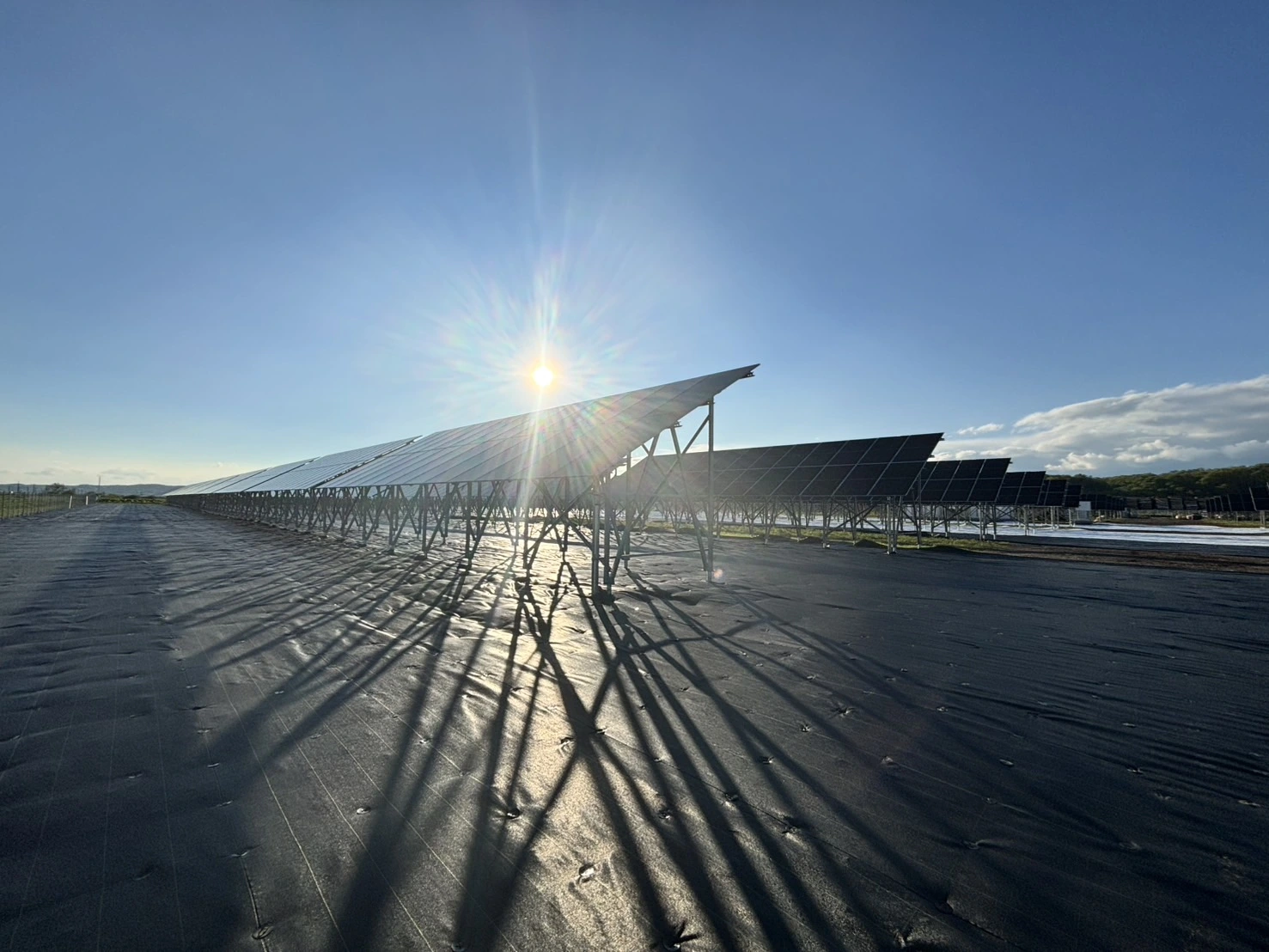Aluminum Greenhouse Solar Farmland Mount