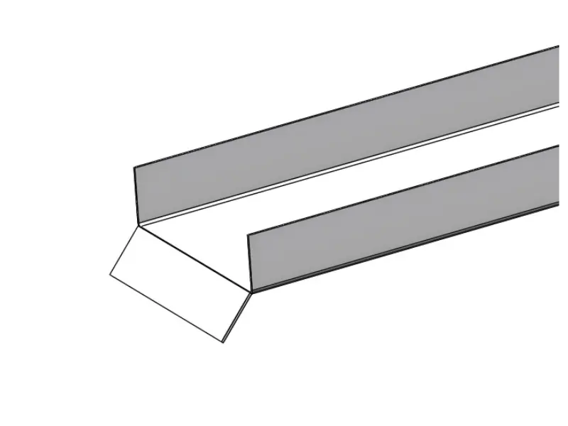 Güneş Yatay Su Geçirmez Kanal